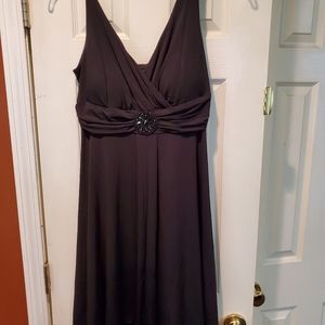 XL black dress